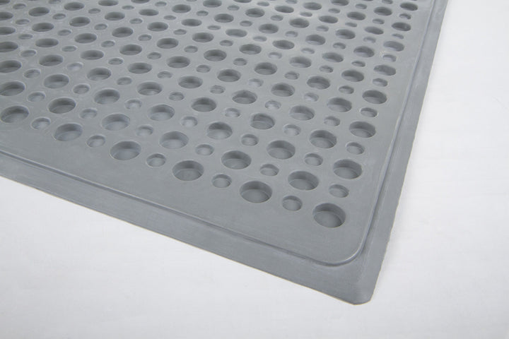 Purr-fect Paws Multipurpose Cat Litter Mat - Gray, Medium,(Pack of 1)