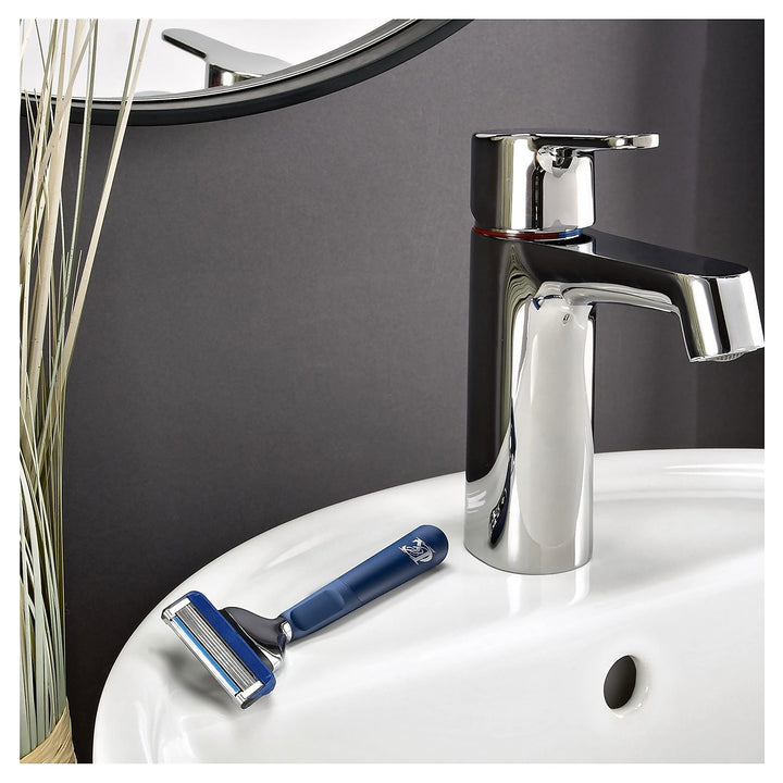 King C Gillette Shave &amp; Edging Razor (Navy)