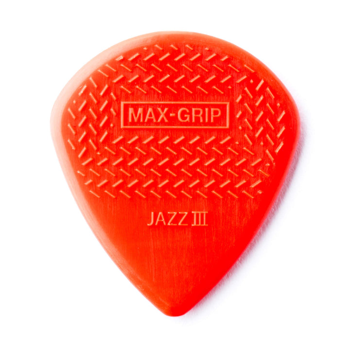 Dunlop Max-Grip Jazz III, Red Nylon, 24/Bag