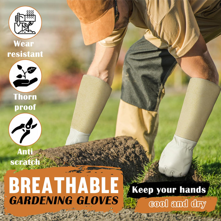 HANDLANDY Pruning Gloves Long for Men &amp; Women, 