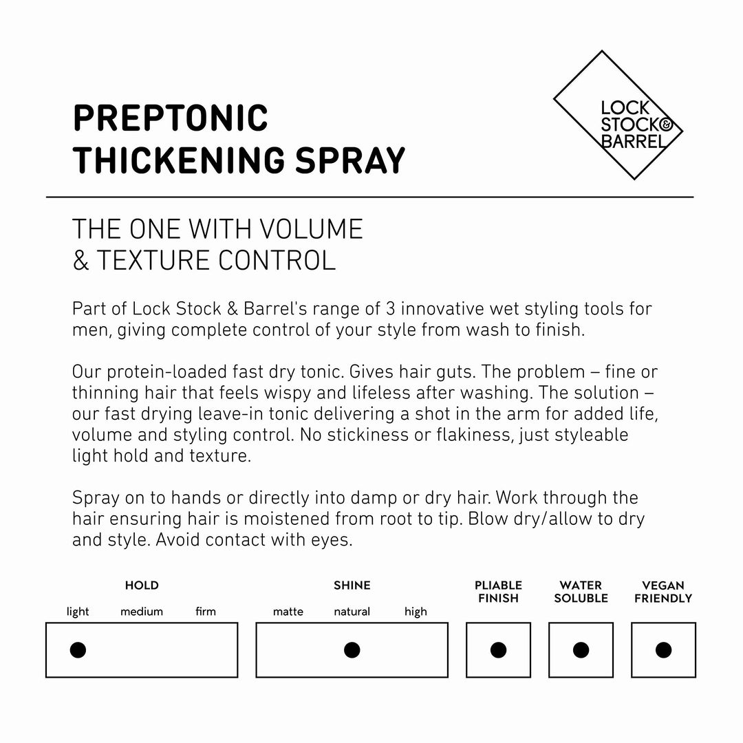 Lock Stock And Barrel Ls&amp;B Preptonic Prep And S