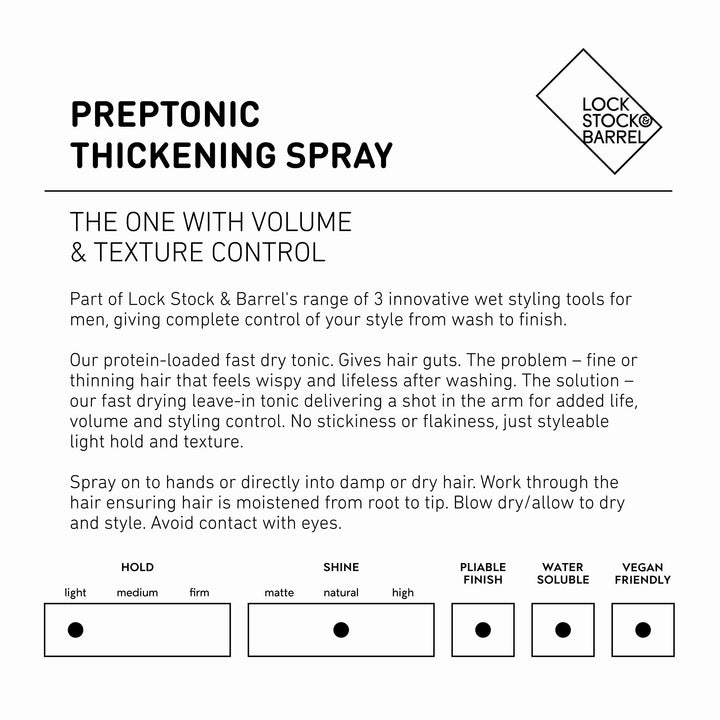 Lock Stock And Barrel Ls&amp;B Preptonic Prep And S