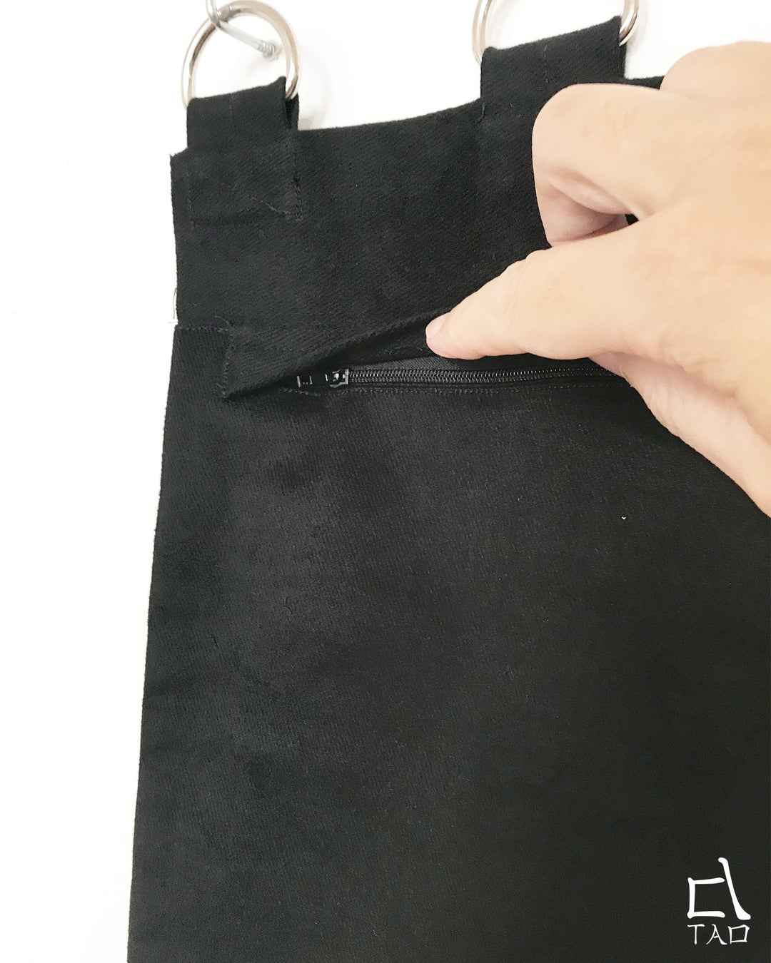 Wall Punching Bag Wing Chun Striking Target Three Sections Canvas and PU Leather (unfilled)