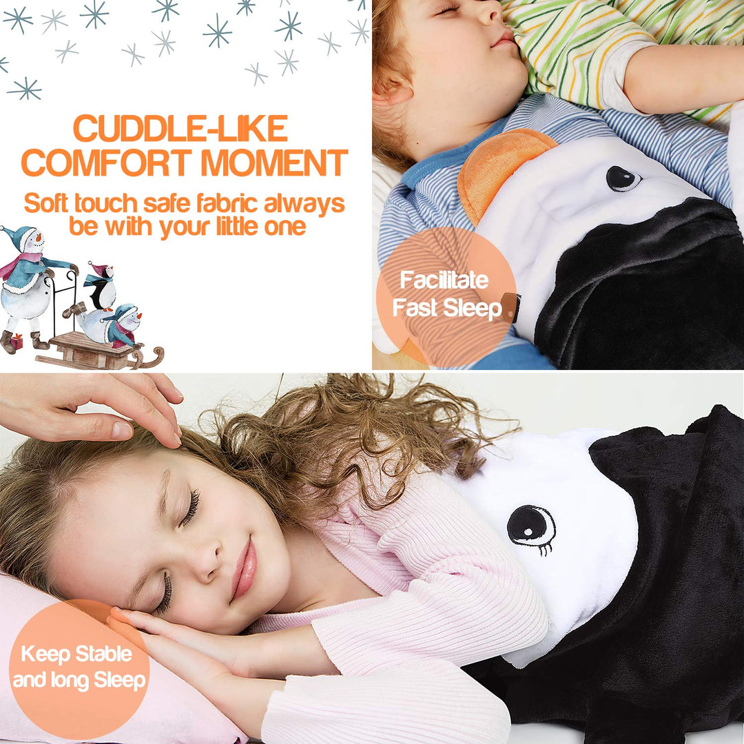 Catalonia Penguin Tails Blanket, Super Soft Plush Kids 