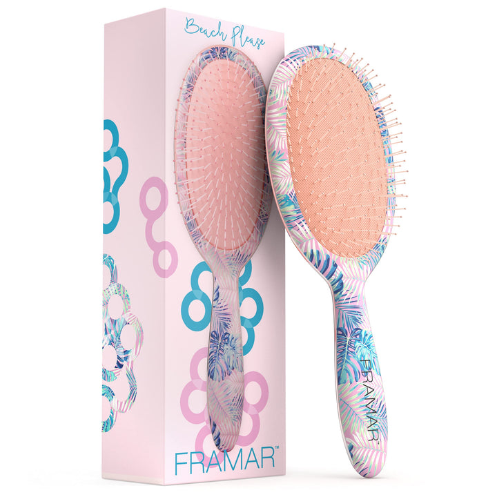 Framar Flowers Wet Detangler Brush – Brushes for Hair, 