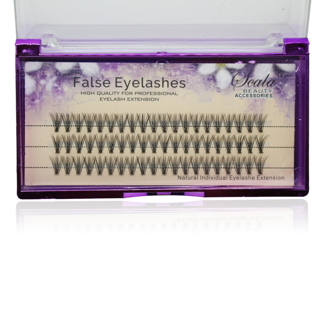 10Mm: Scala Brand Beauty Natural Long 20 Root 0.07 C Curl 3D Profession Individual Eyelashes Extension Soft Black Fake False Eye Lashes Tools (10Mm)