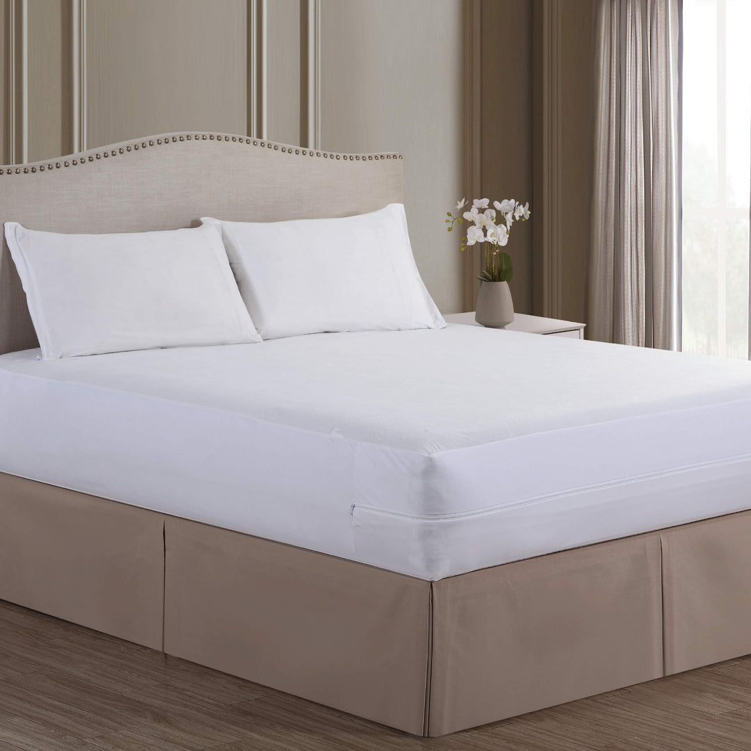 All-in- one Mattress Cover, Full, White