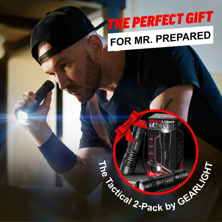 GearLight LED Tactical Flashlights High Lumens - Mini F