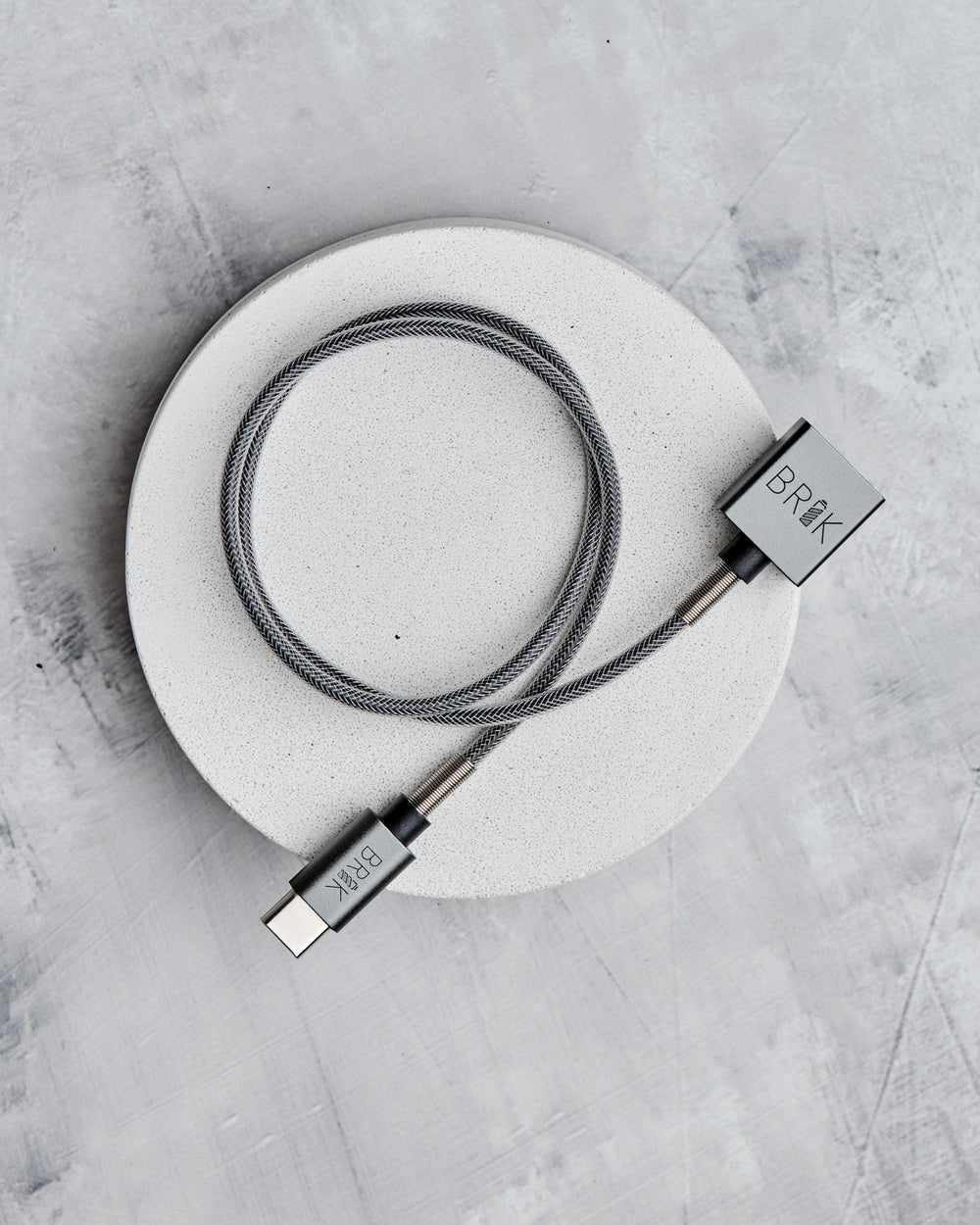 Magnetic USB-C Charging Cable - Type C Charger Cord - Universal Design - Anodized Metal - 18in (1-Pack)