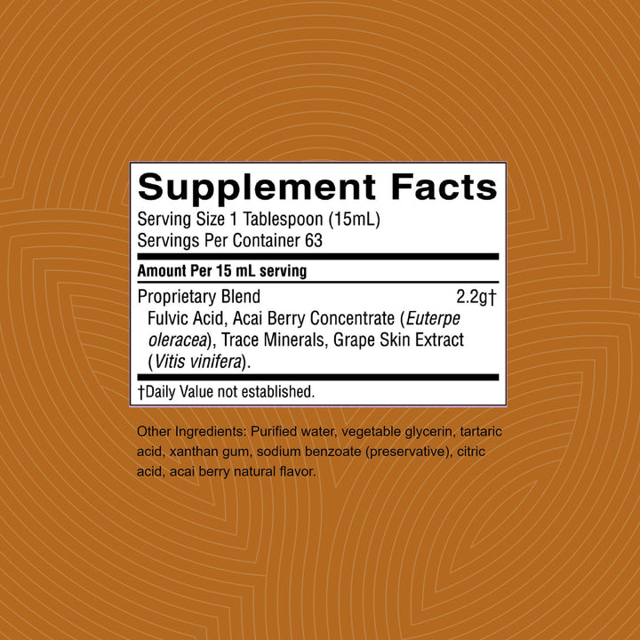 Nature&#39;s Sunshine Ionic Minerals with Acai 32 Fl Oz