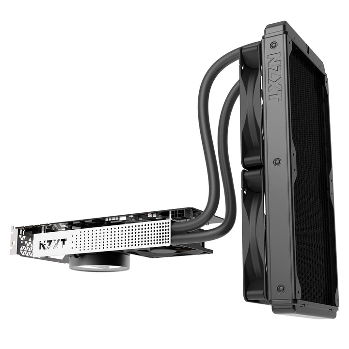 Kraken G12 - GPU Mounting Kit for Kraken X Series AIO - Enhanced GPU Cooling - AMD and NVIDIA GPU Compatibility - Active Cooling for VRM, White
