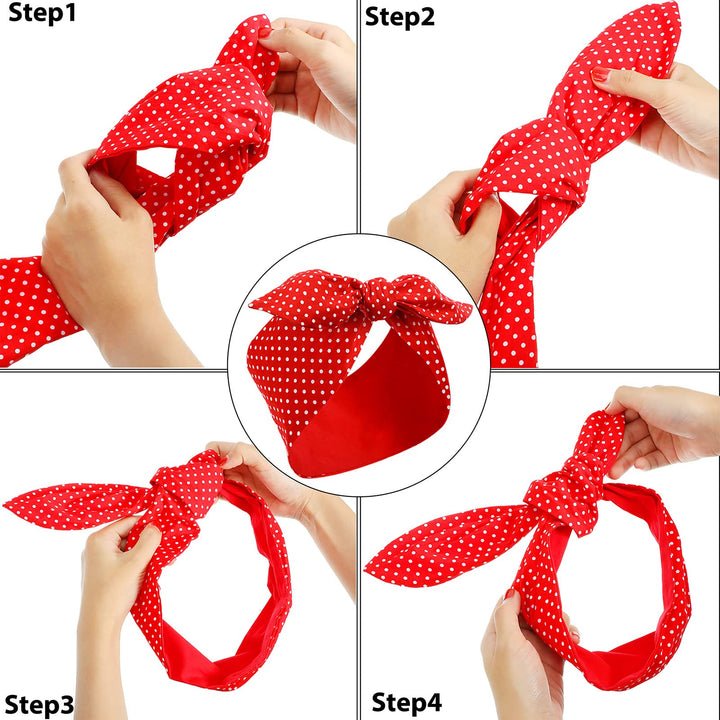 Headbands Retro Print Headbands Paisley Print Headband Headwrap for Girls and Women (Style I, 2 Pieces) : 2 Pieces, Style I