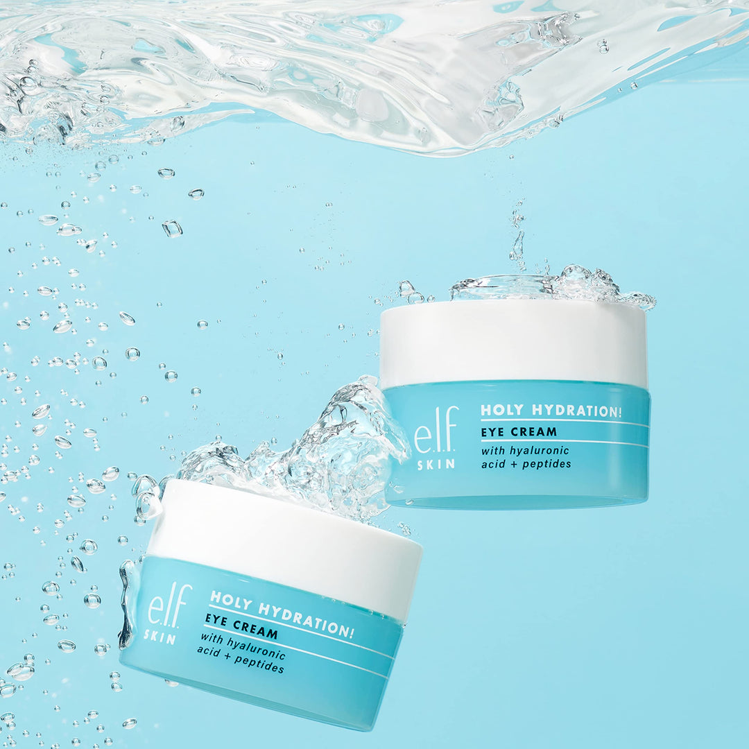SKIN Holy Hydration! Eye Cream, Rich Hydrating Eye Cream For Minimizing Dark Circles, Infused With Hyaluronic Acid, Vegan &amp; Cruelty-free