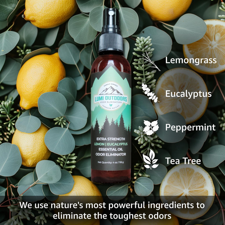 Lumi Outdoors Natural Shoe Deodorizer &amp; Foot Od