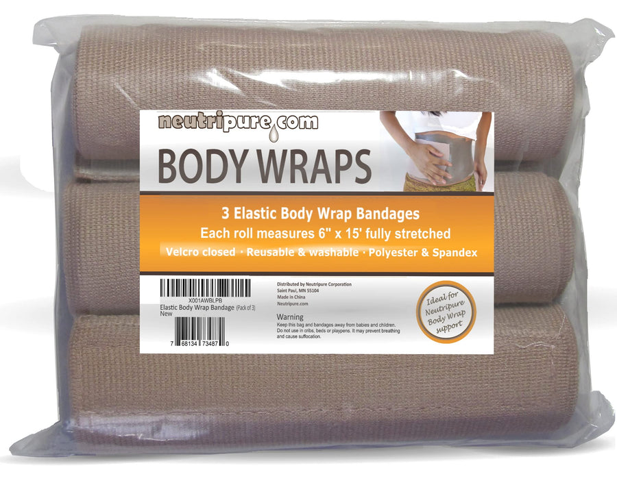 Neutripure Body Wrap Elastic Bandages - Washable Latex 