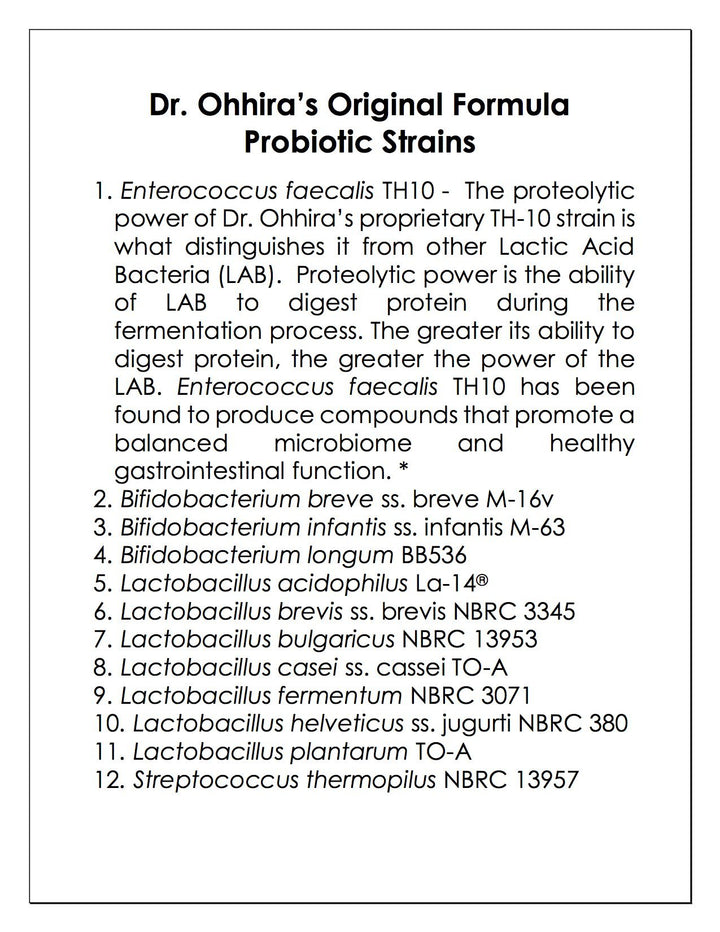 Dr. Ohhira’s Probiotics Professional Formula with 5 Year Fermented Prebiotics, Live Active Probiotics and The only Product with Postbiotic Metabolites, 30 Capsules