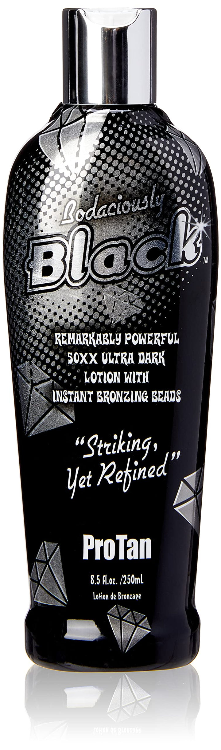 BODACIOUSLY BLACK 50XX with Bronzing Beads - 8.5 oz.