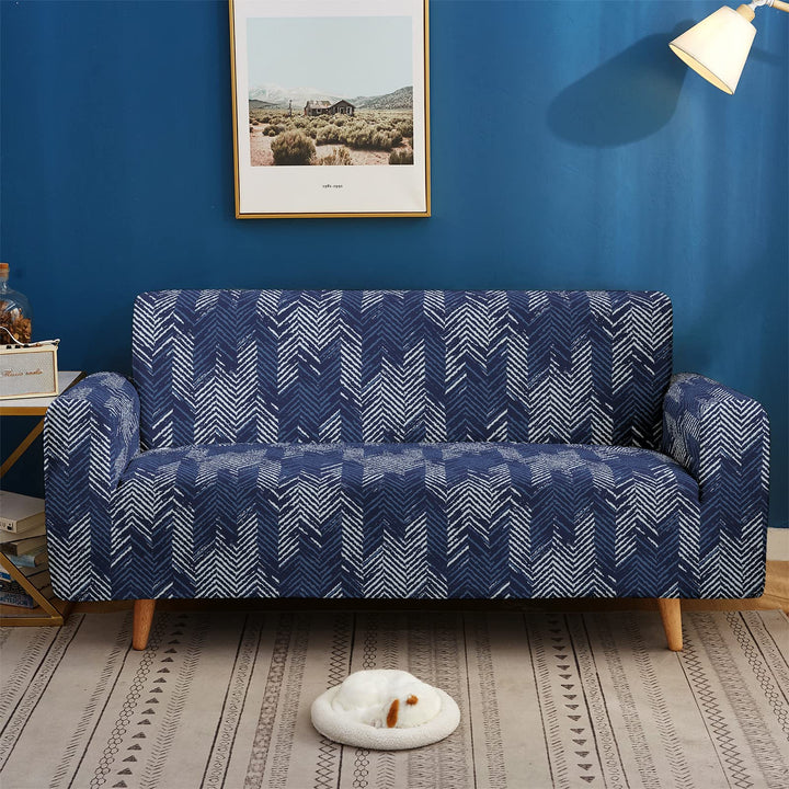 Mandala Sofa Covers for 3 Cushion Couch,Bohemian Large Couch Slipcover,Floral Pattern Printed Sofa Covers,Living Room Stretch Couch Covers for 3 Seater Furniture Covers