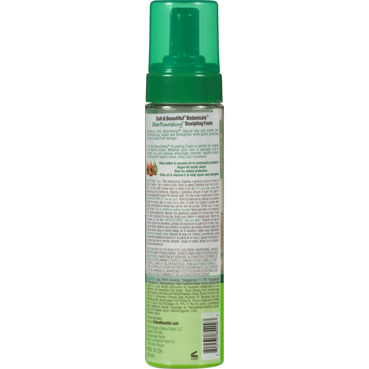 Soft &amp; Beautiful Botanicals Ultra Nourishing Sculpting Foam 8.5oz