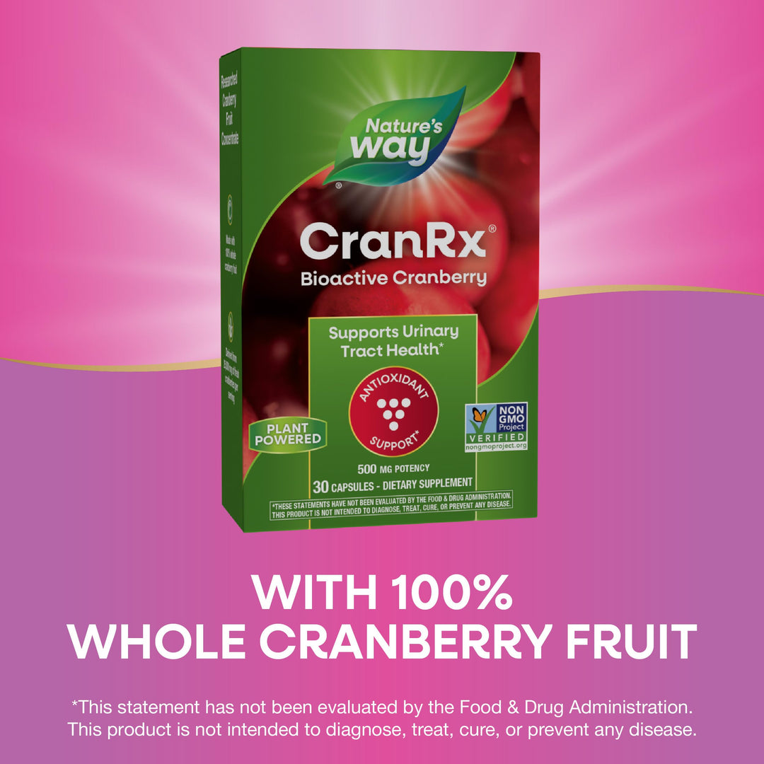 Nature&#39;s Way CranRX, Cranberry 30 Vcaps