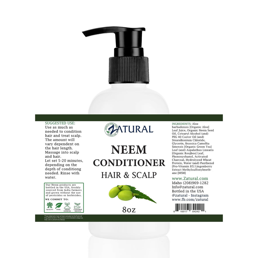 8 Ounce : Neem Scalp Conditioner (8 Ounce)