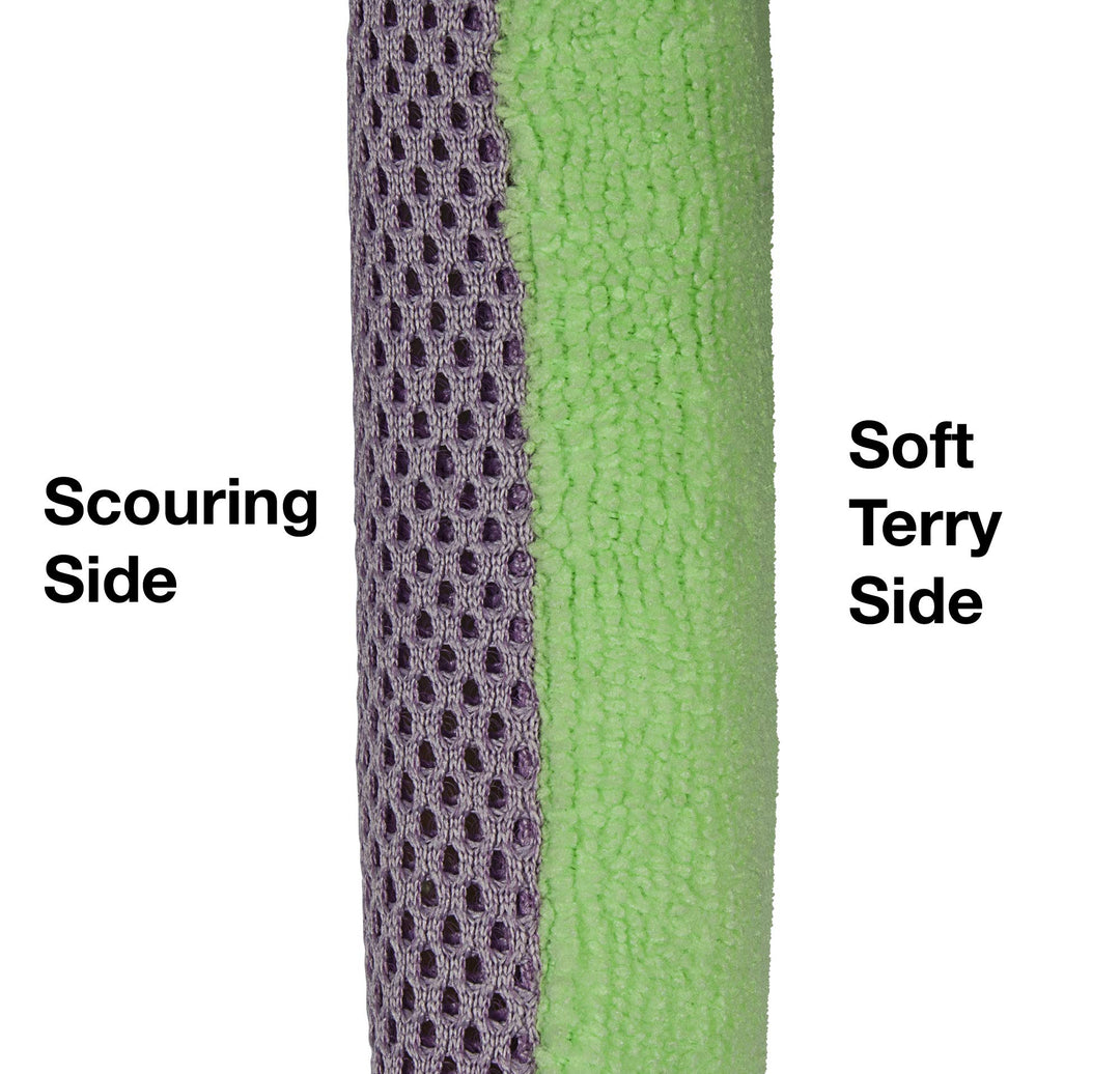 CleanAide® Double Sided Wash and Scour Home and Kitchen