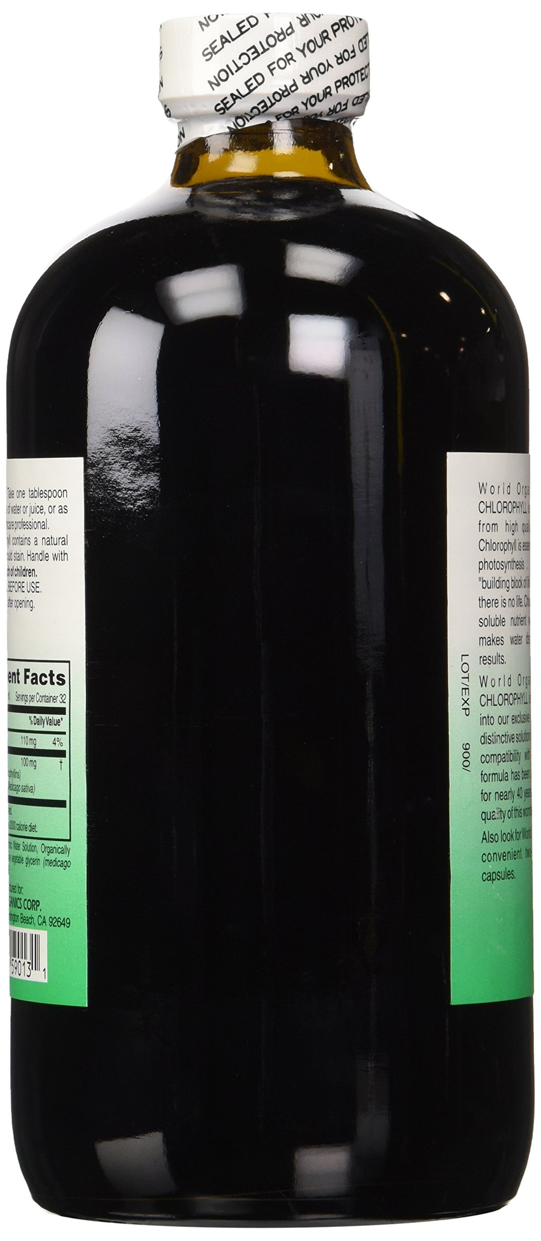 s Chlorophyll Supplement Liquids, 100 mg, 16 Ounce, 16 Fl Oz (Pack of 1)