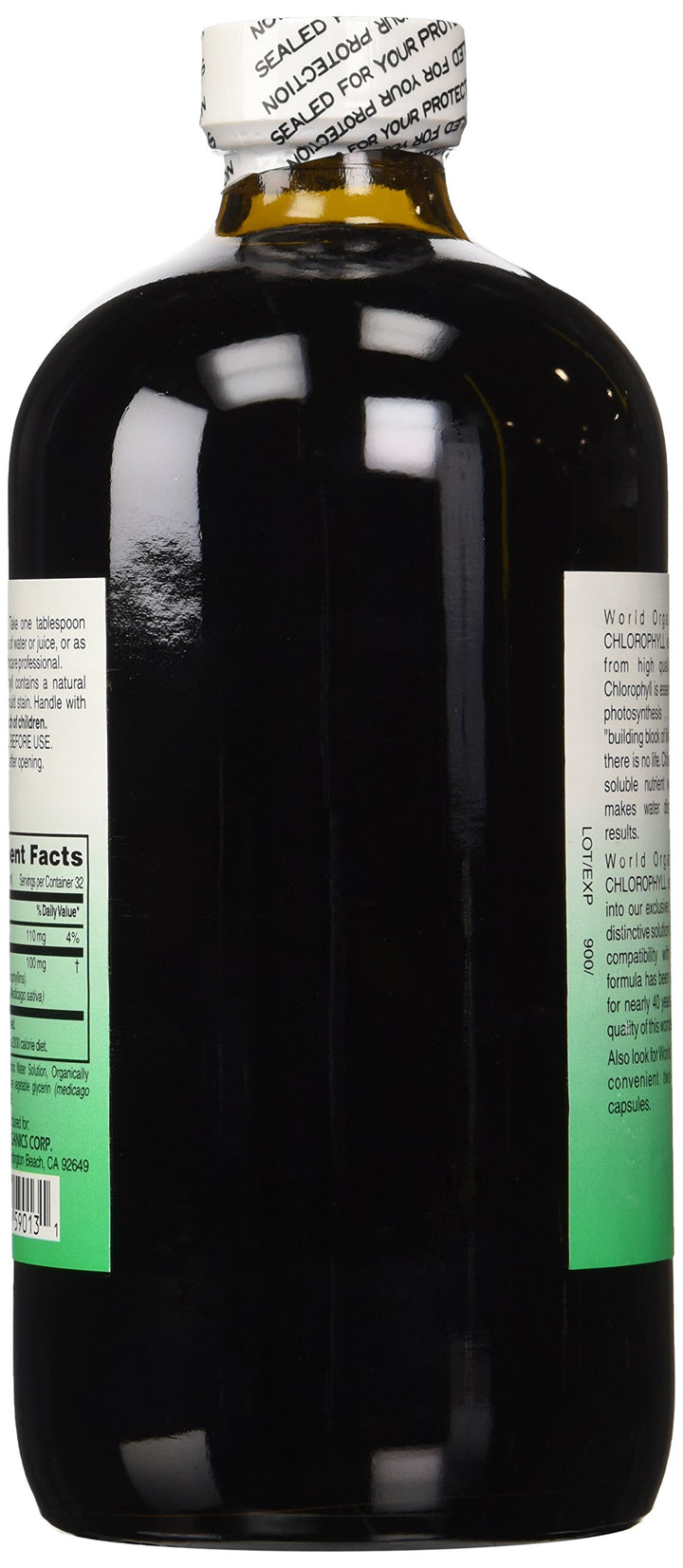 s Chlorophyll Supplement Liquids, 100 mg, 16 Ounce, 16 Fl Oz (Pack of 1)