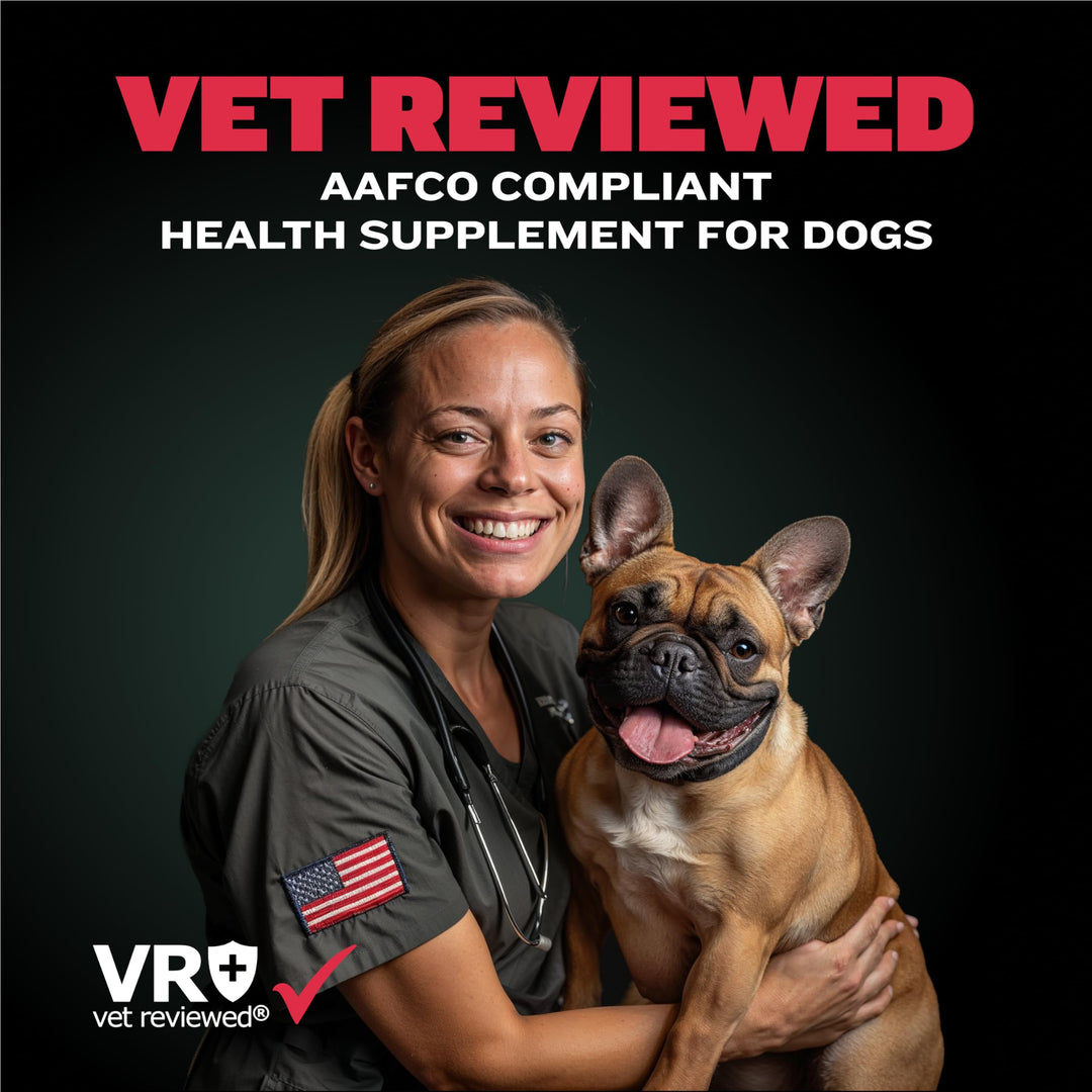 7-in-1 Total Health &amp; Immunity Dog Multivitamin Powder - Omega 3 Vitamin Supplements for Immune System, Heart, Digestive &amp; Joint Health - Puppy &amp; Adult Dogs Vitamins for All Breeds, 13Oz Bag