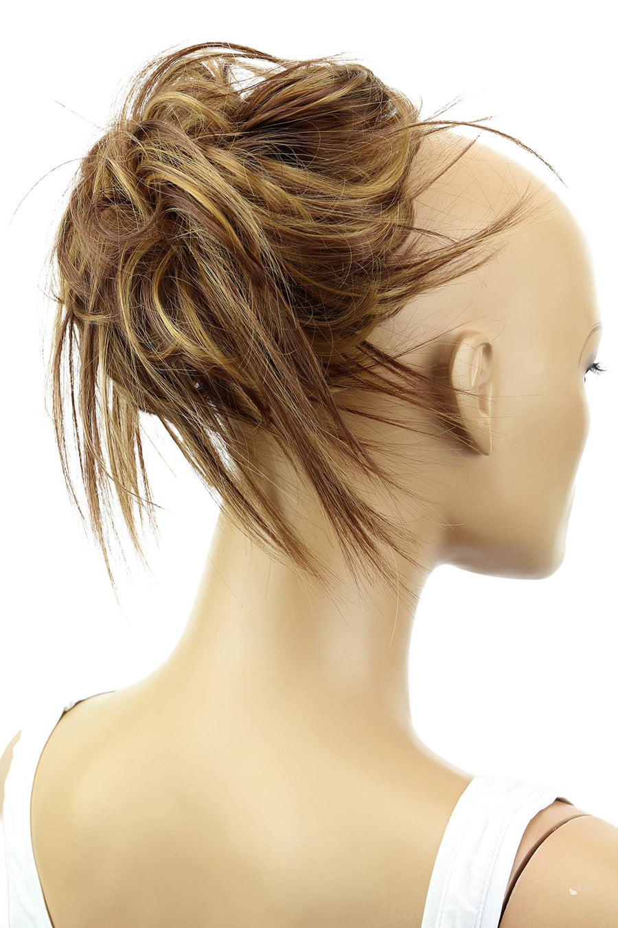 Brown Blonde Mix #33Ah16A G23F: Prettyshop Hairpiece Hair Rubber Scrunchie Scrunchy Updos Voluminous Wavy Messy Bun Brown Blonde Mix #33Ah16A G23F