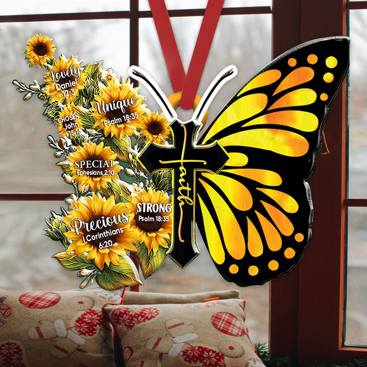 Talataca Jesus God Say You are Sunflower Christian Butt