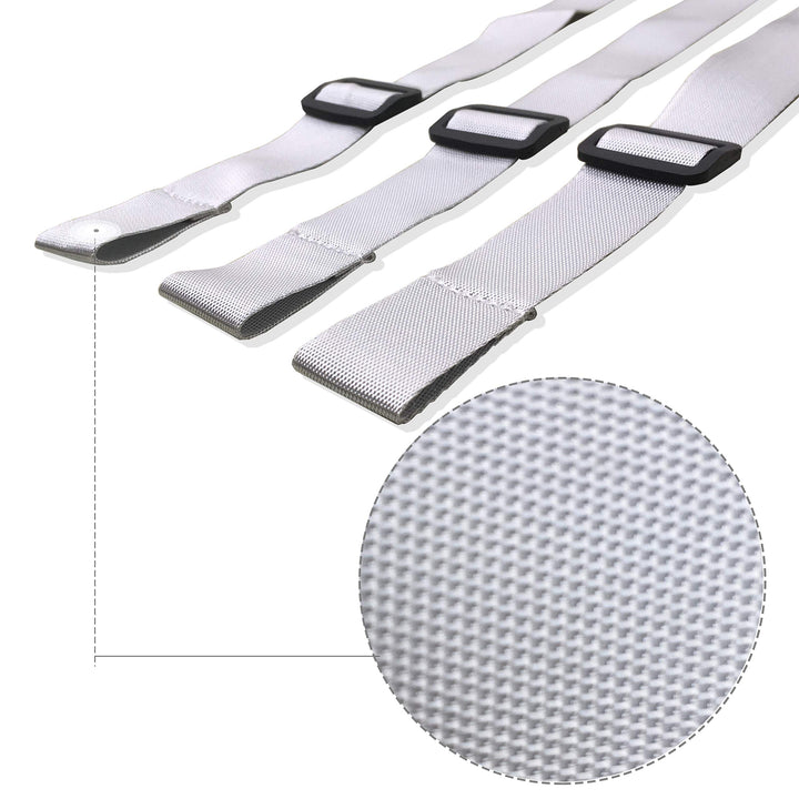 High Chair Straps, 3 Point Harness Straps Belt for Child Kid Chair Strap for IKEA Antilop High Chair (Grey)