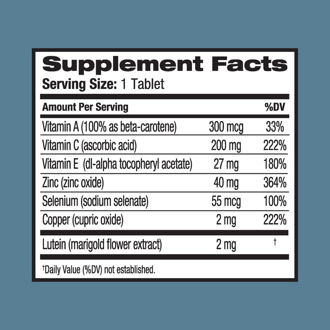 Bausch + Lomb Ocuvite Eye Vitamin and Mineral Supplemen