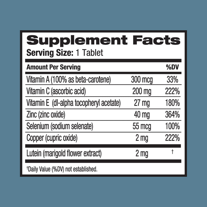 Bausch + Lomb Ocuvite Eye Vitamin and Mineral Supplemen