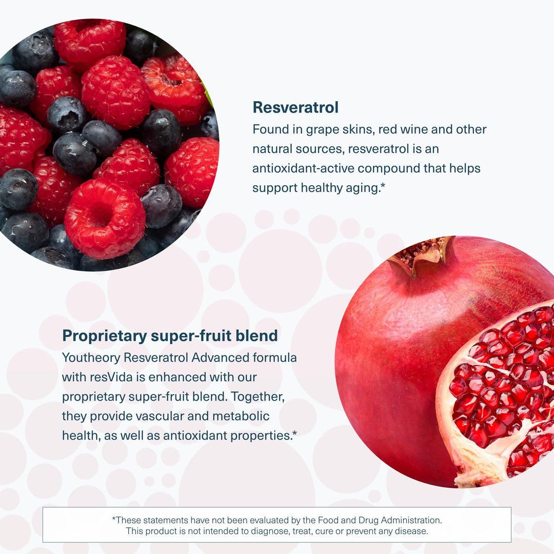Youtheory Resveratrol Advanced Antioxidant Formula - Pr