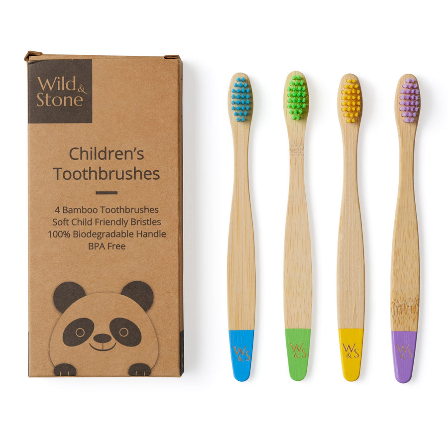 Wild & Stone Organic Children's Bamboo Toothbru