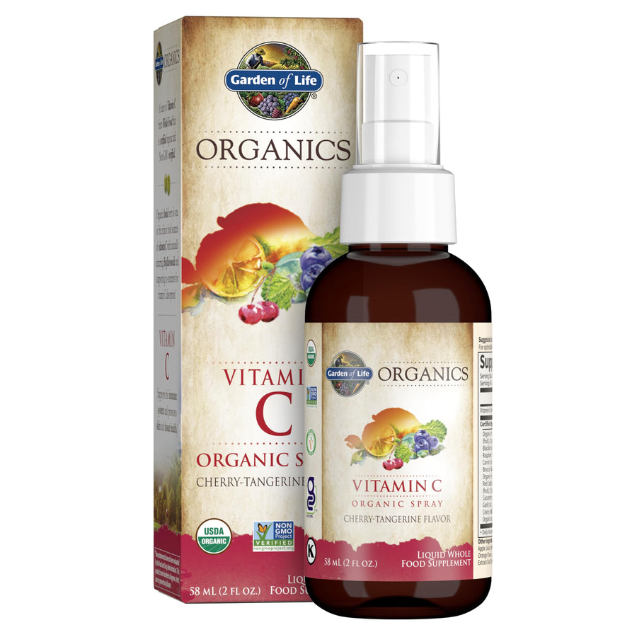 Garden of Life Organics Vitamin C for Kids and Adults, 