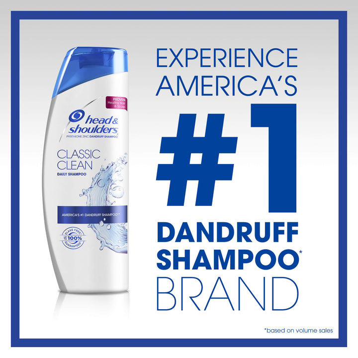 Head &amp; Shoulders Classic Clean Anti-Dandruff Shampoo, 3 Oz