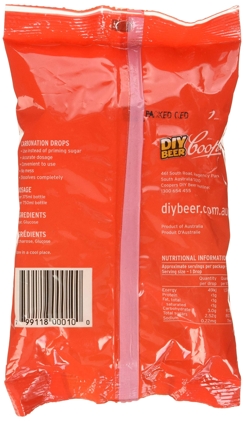 - 07-IZ3Z-LI40 DIY Home Brewing Carbonation Drops