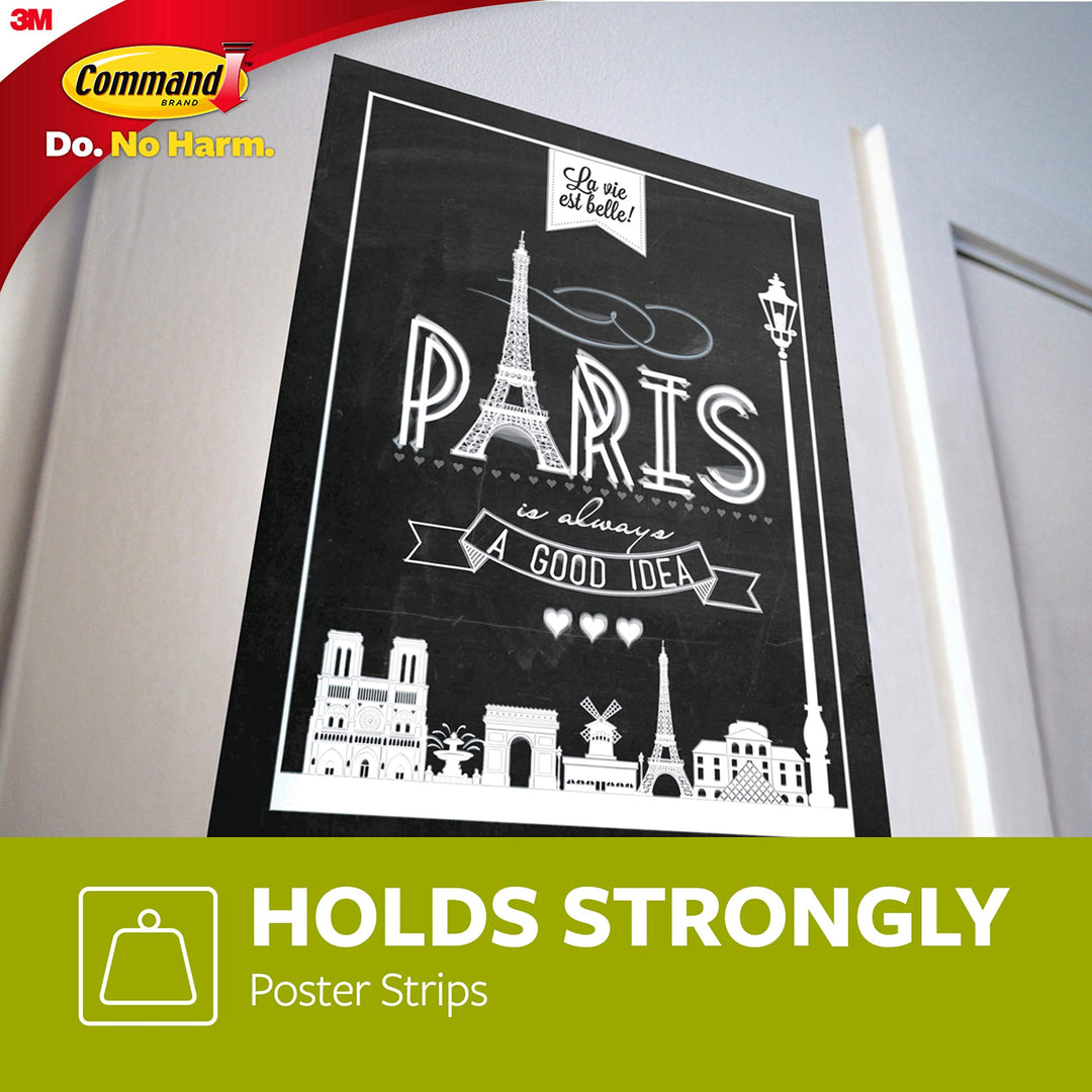Command Poster Strips, Damage Free Hanging Poster Hange