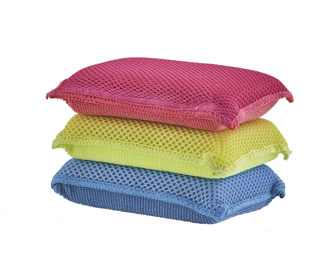 Ultra Micro Fiber Miracle Sponge 3 pack Blue - Red - Ye
