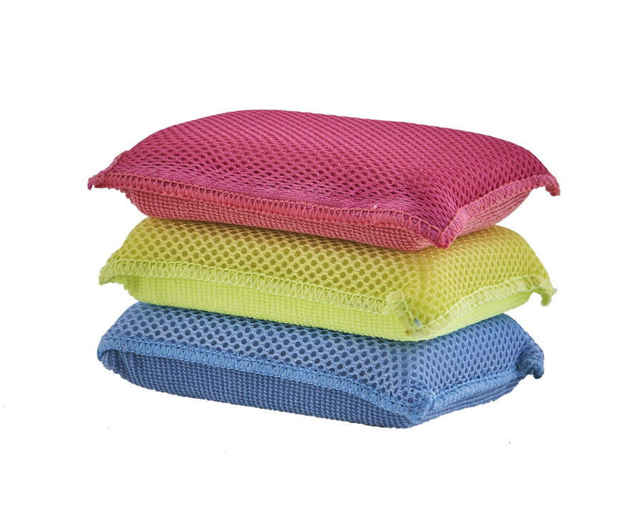 Ultra Micro Fiber Miracle Sponge 3 pack Blue - Red - Ye