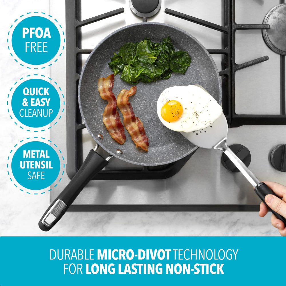 Bialetti Impact Textured Nonstick 10 Piece Oven-Safe Co