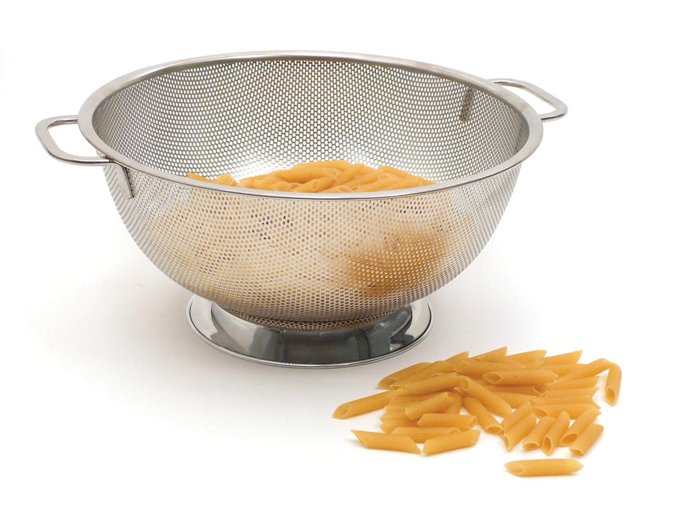 Precision Pierced Stainless Steel 3-Quart Colander