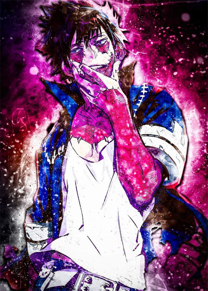 DIY 5D Diamond Painting Anime by Number Kits Full Drills for Adults, Cross Stitch Crystal Rhinestone Embroidery Pictures Arts Craft for Home Wall Decor Gift.(M-H-A-73-30X40)