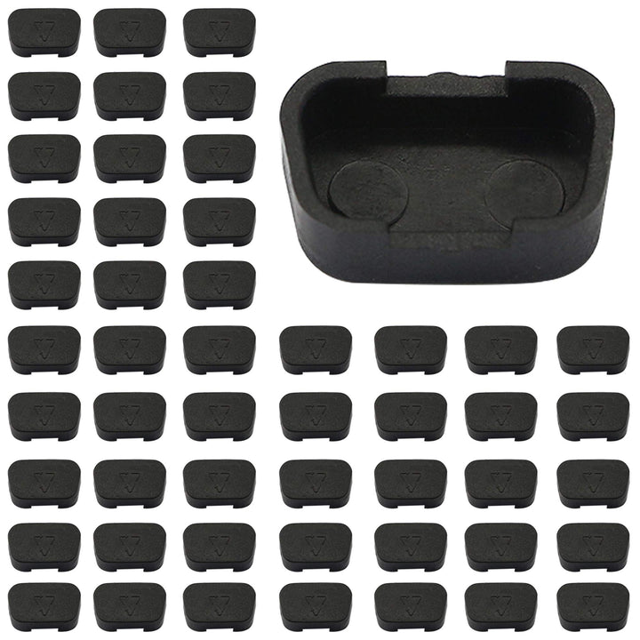 GINTOOYUN 50 PCS VGA Port Cover Anti Dust Cap,Port Plug