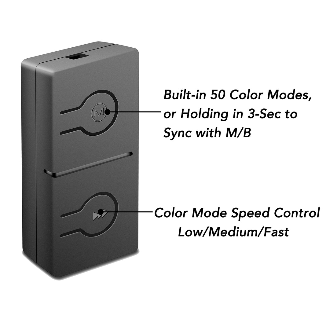 EZDIY-FAB 12V to 5V RGB Converter, 3-Way Splitter, SATA