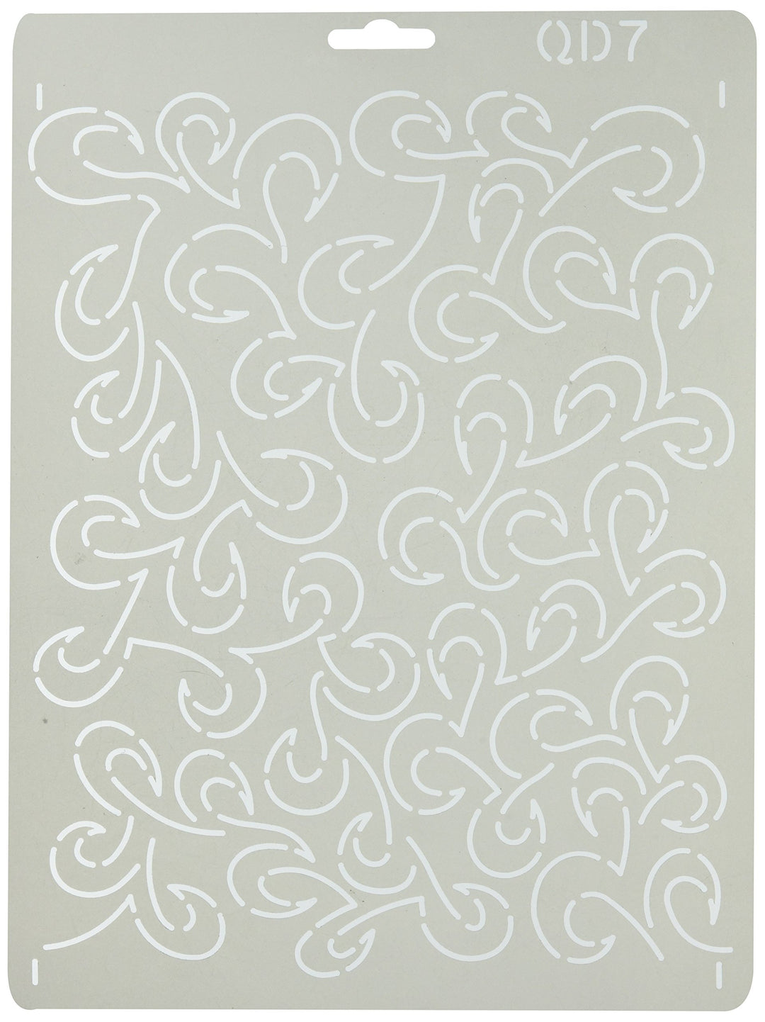 Quilting Creations Paisley Background Quilt Stencil