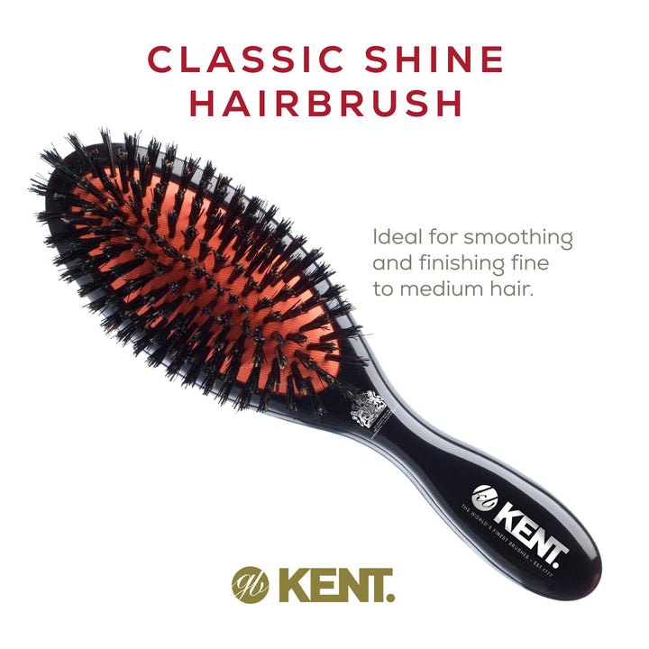 Kent CSFM Ruby Pure Brislte Medium Dressing &amp; Styling Premium Brush