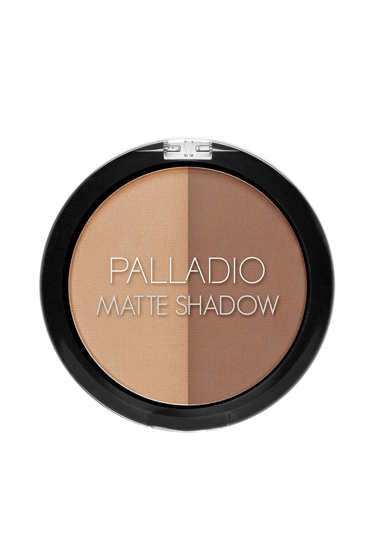 PALLADIO BEAUTY MATTE EYE SHADOW DUO - CITY LIGHTS, 0.09 oz (2.5 g)